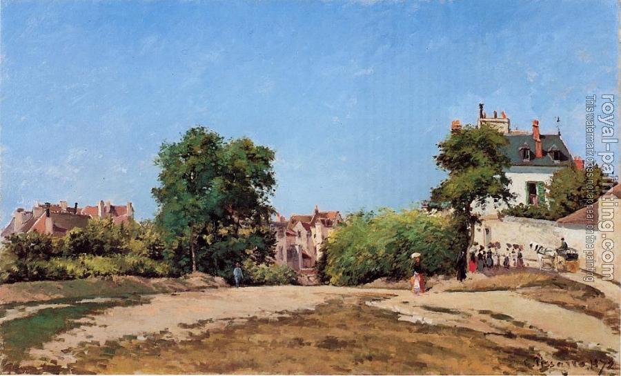 Camille Pissarro : The Crossroads, Pontoise